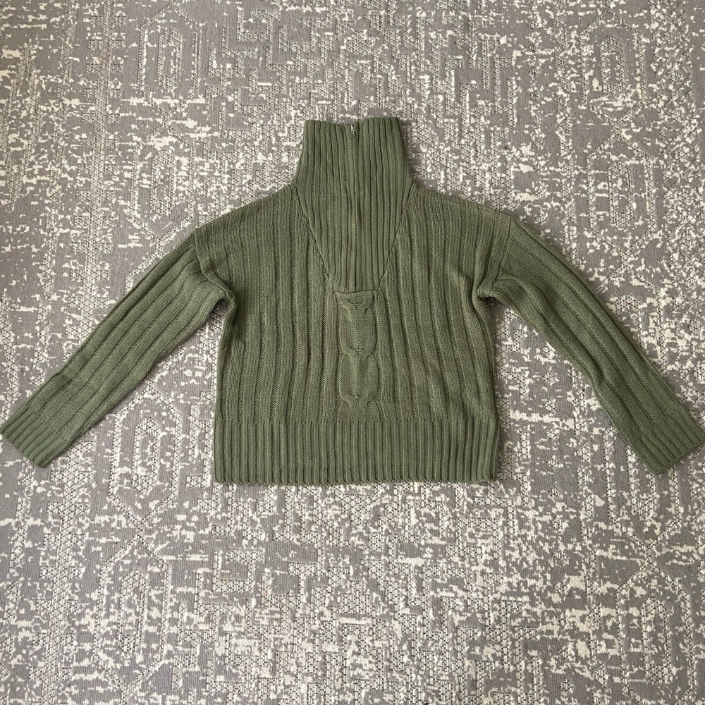 Green fashion nova pullover